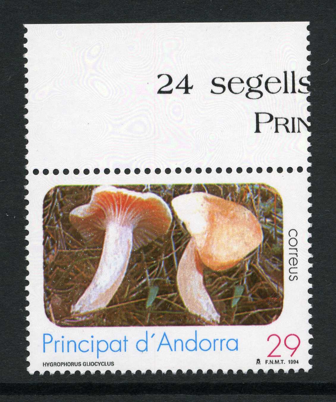 Fungi on Stamps: Afghanistan to British Virgin Islands